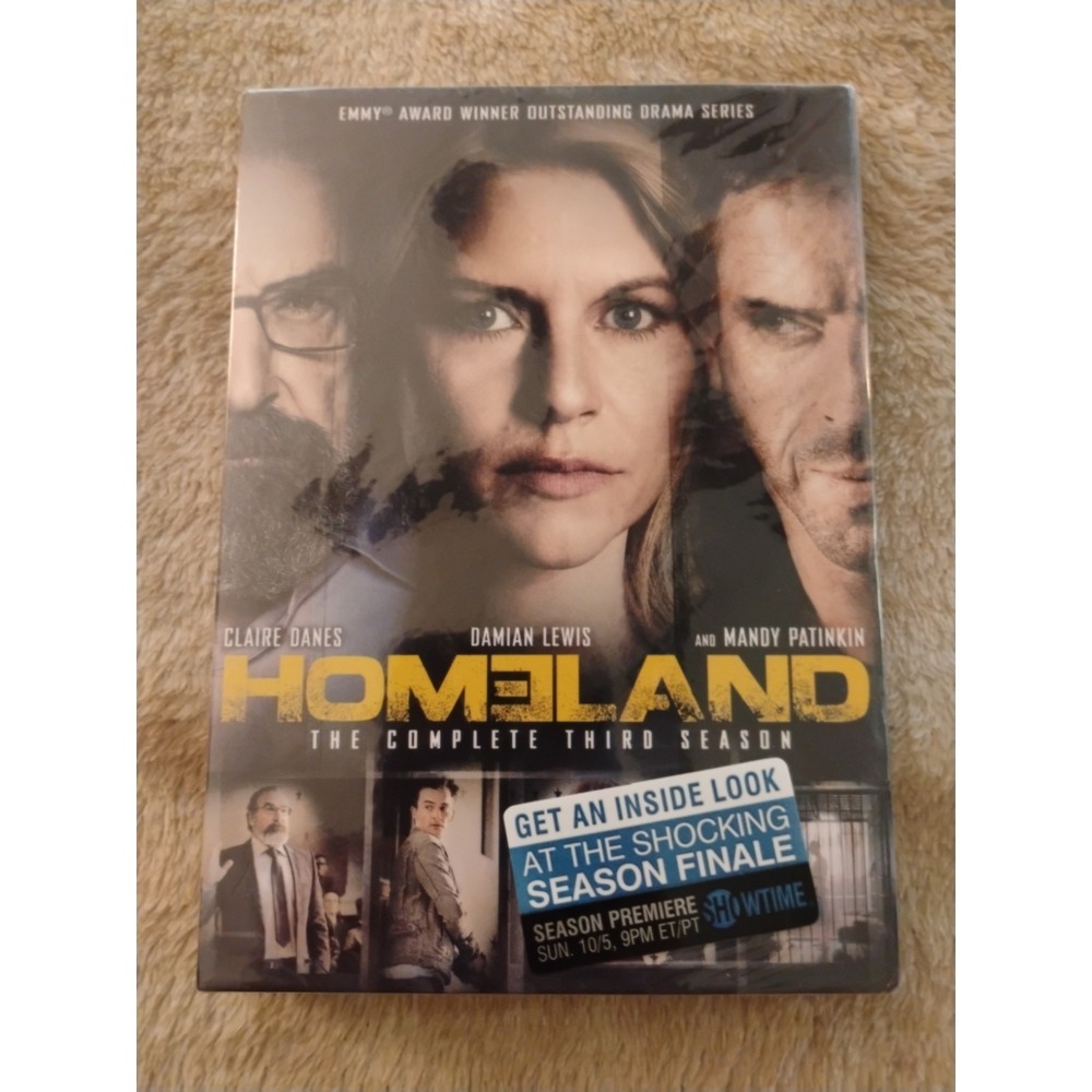 Homeland: the Complete Third Season‎ 3 (DVD, 2013) - NEW SEALED